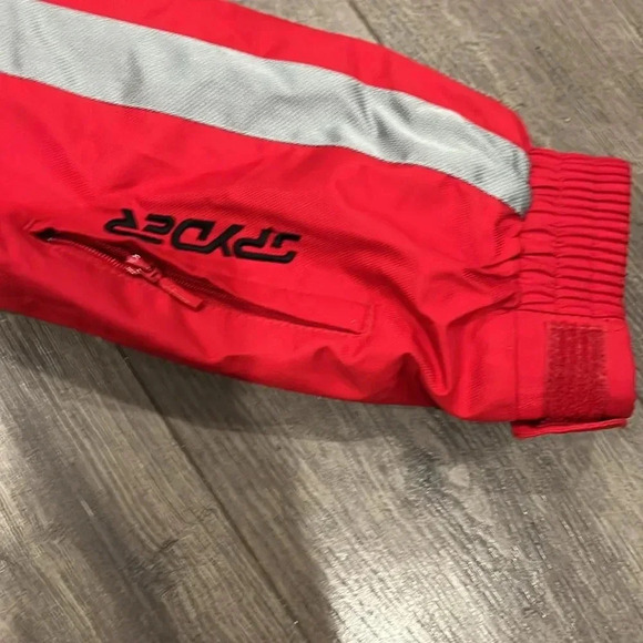 [US8]Spyder XTL WMN Ski/ Snowboarding Red Thinsulate Liteloft Hidden Hood 10km - Picture 2 of 14